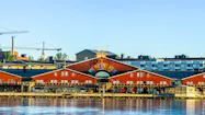 Teaterhuset, Norra hamn, Luleå. Format 1920x1080