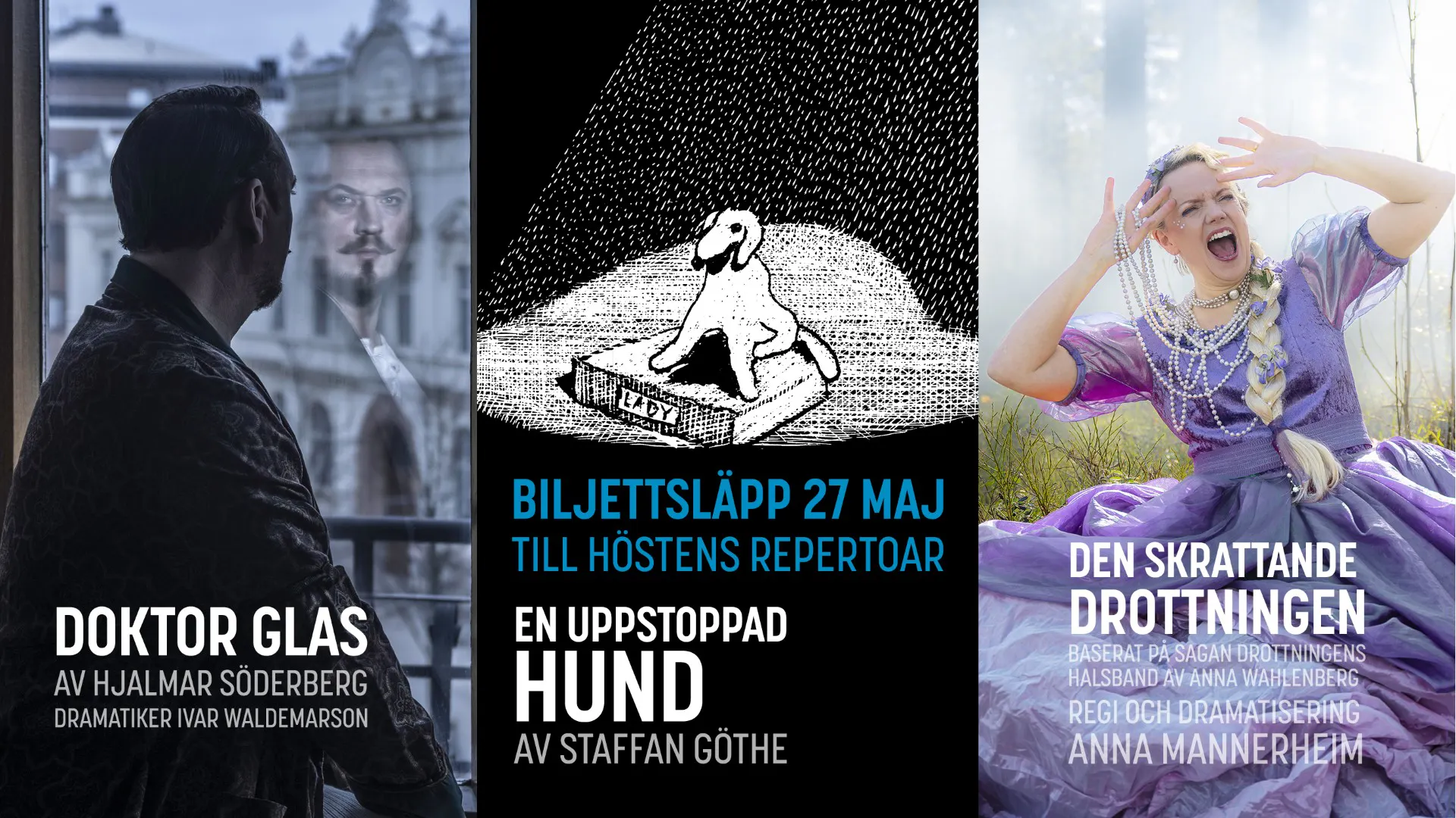 Biljettsläpp till höstens repertoar