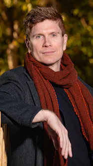 Porträtt, Rasmus Lindberg, som regisserar En uppstoppad hund på Norrbottensteatern. 